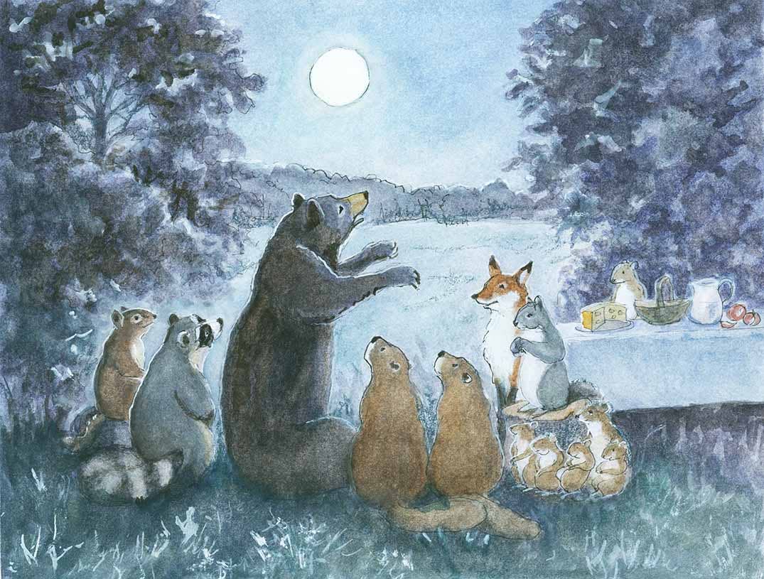 Woodfield Press - Wholesale Everyday Greeting Card - #803 - Hello Harvest Moon1