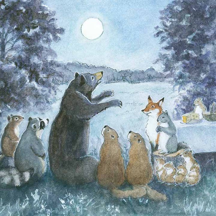 Woodfield Press - Wholesale Everyday Greeting Card - #803 - Hello Harvest Moon1