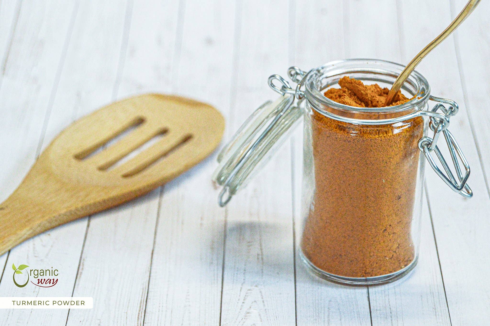 Organic Way LLC - Vendita all'ingrosso Erbe aromatiche - Polvere di Curcuma Biologica - Certificata USDA | Origine India5