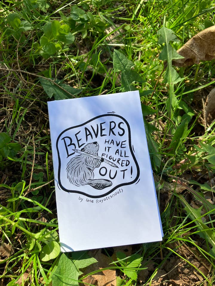 Beavers Mini Zine for wholesale by Coyotesnout