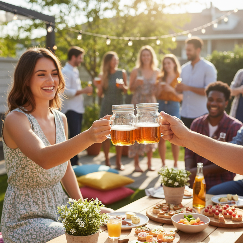 Kadra Kitchenware - Wholesale Jar - Vikko - Mini Mason Handle Jar (SS Lid) , 5 Oz2