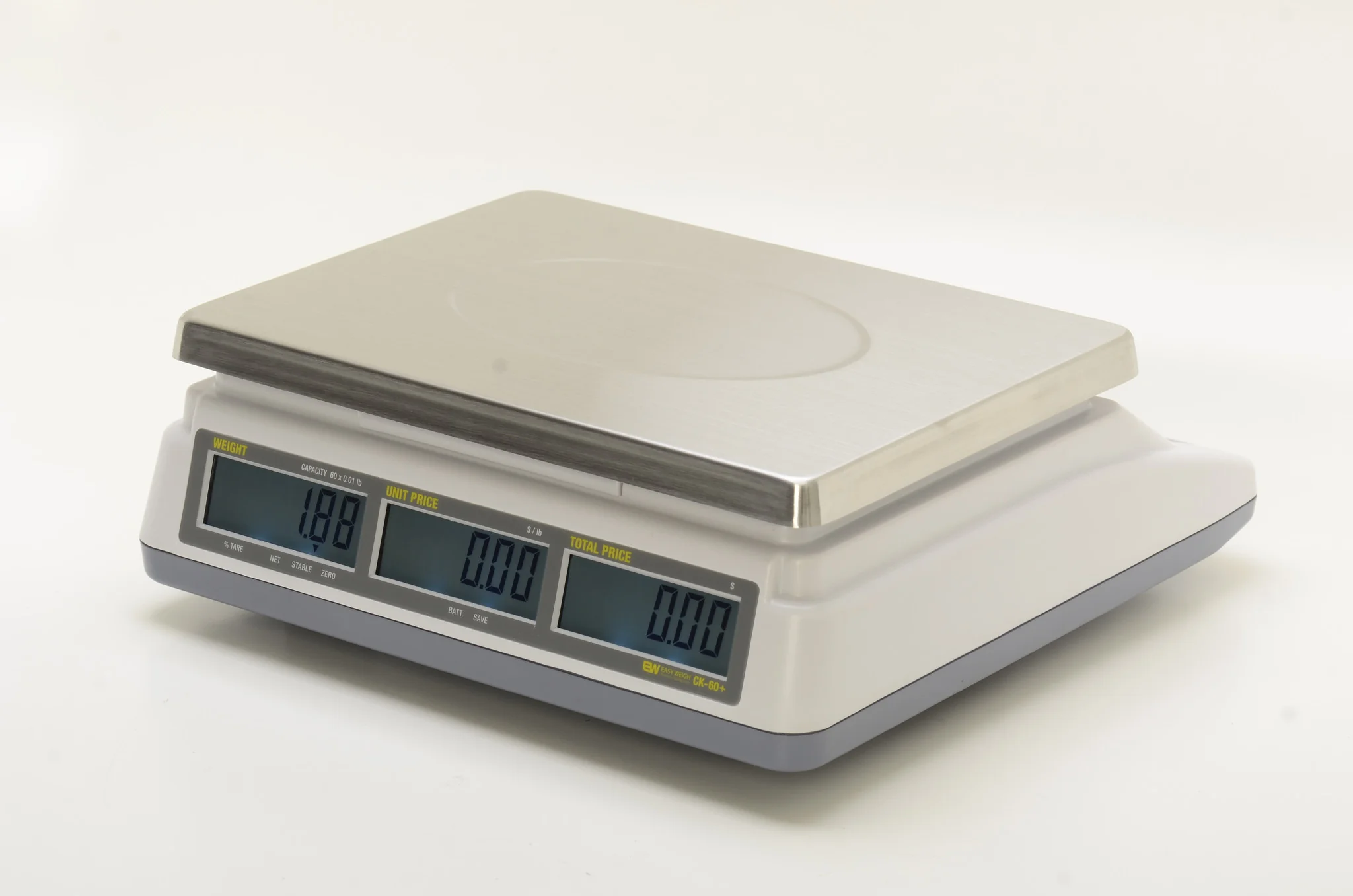 EcoQuality - Wholesale Kitchen Appliance - CK-6 Electronic Digital Price Computing Trade Scale Capacity 60lbs1