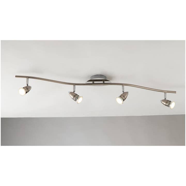 Gruppo F.T - Wholesale Accent/desk lamp - Sunny 3W LED spot in metal with brushed nickel finish with adjustable lights, bulbs included5