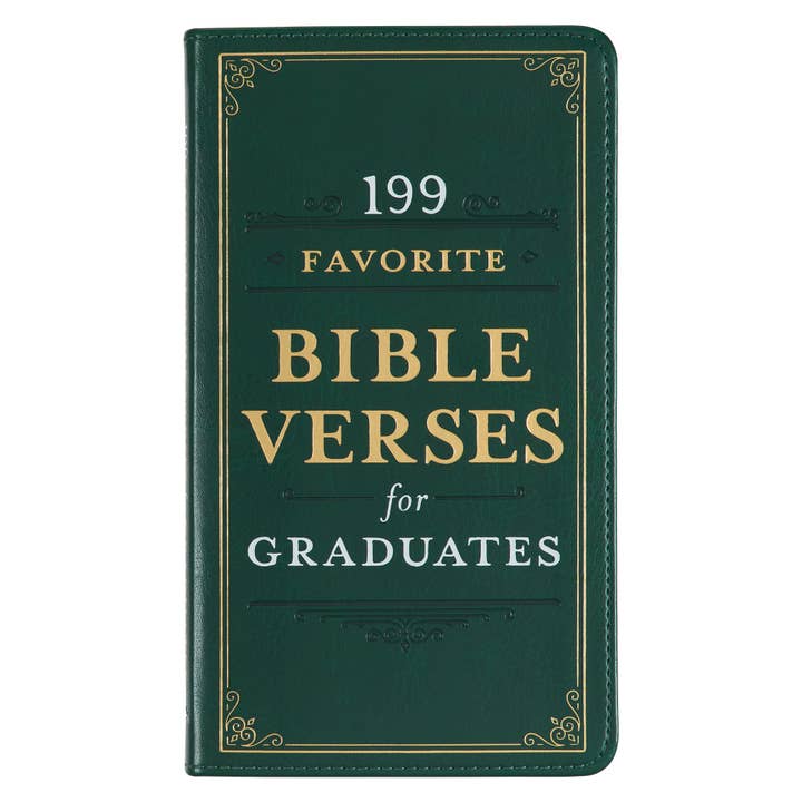 Christian Art Gifts - Wholesale Book - Adult - 199 Favorite Bible Verses for Graduates Faux Leather