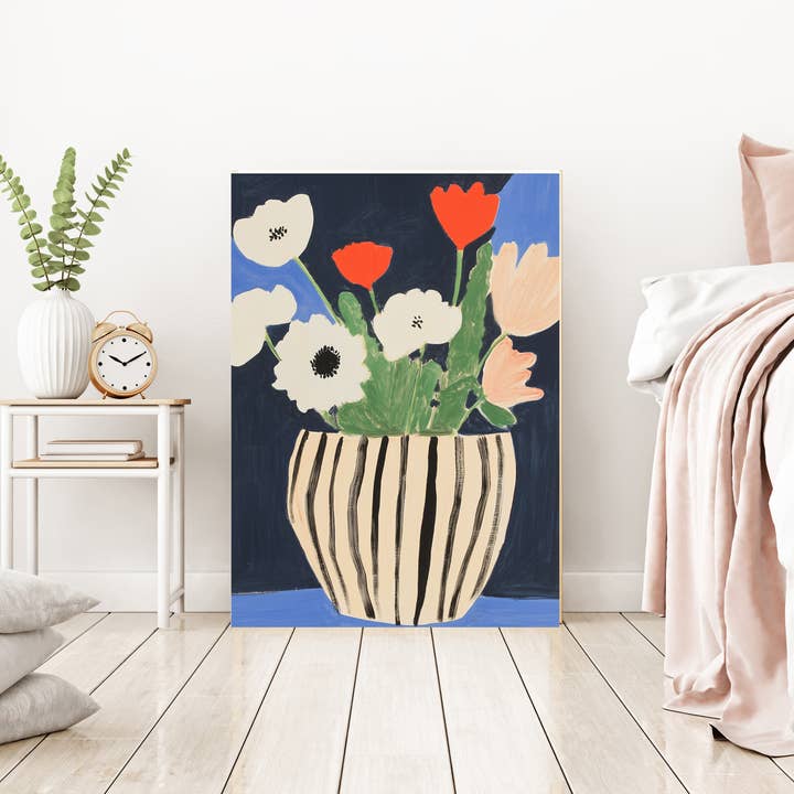 Kumo Art Prints – Impressão artística por atacado – Impressão Artística de Vaso de Flores2