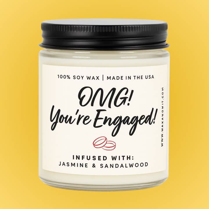 OMG förlovad för wholesale av Wax &. Wit Candles