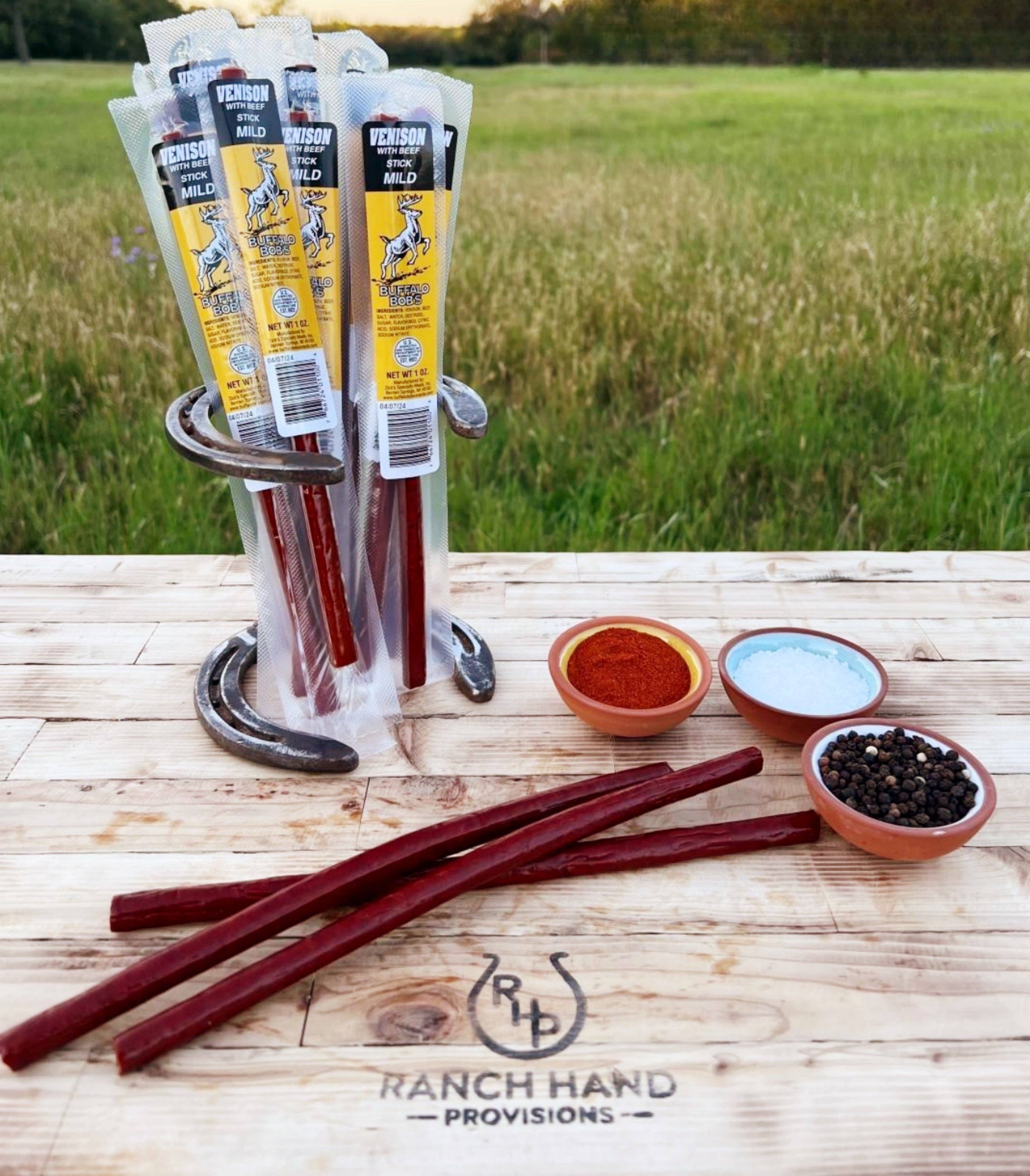 Ranch Hand Provisions - Wholesale Jerky - Venison Stick - Mild3