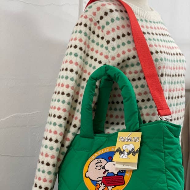 Little Light - Wholesale Shoulder Bag - Women's - Premium Snoopy Quilted Shoulder Bag14