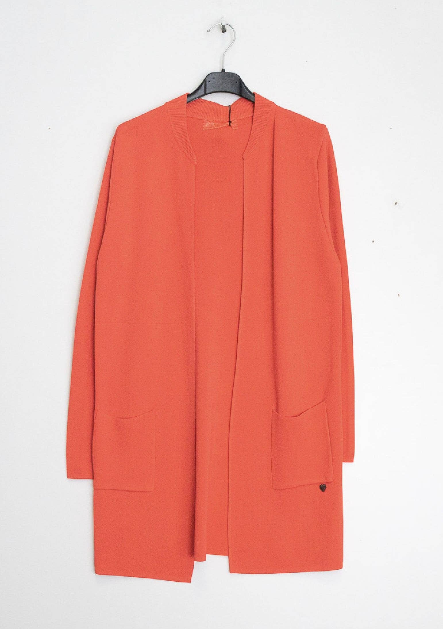 Happy look - Vendita all'ingrosso Cardigan - Donna - Gilet lungo in maglia fine 5