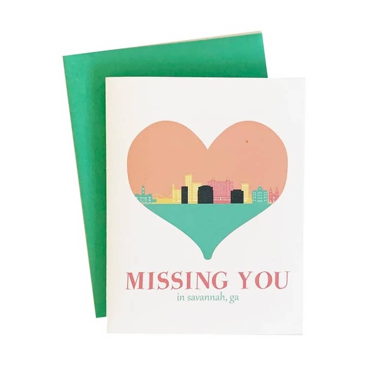 Missing You in Savannah for wholesale by Dodeline Design