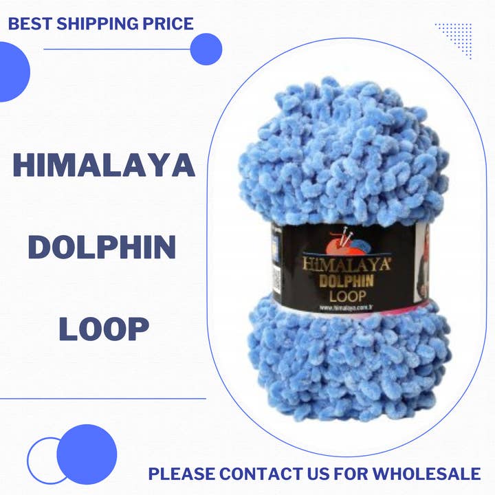 Craftsyarn – Großhandel Garn – Himalaya Dolphin Loop, Samtgarn, Loop-Garn, Plüschgarn