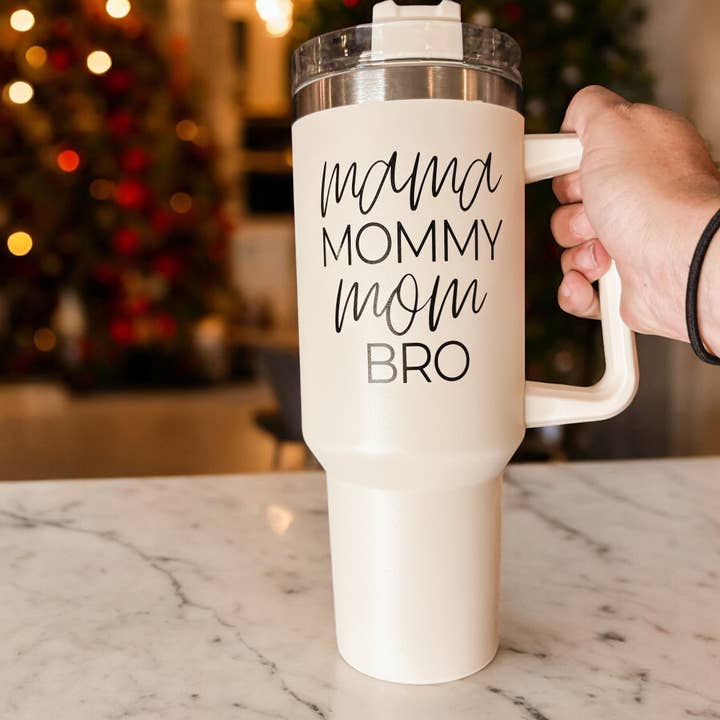 Gia Roma - Wholesale Insulated Mug/Tumbler - Fall 40oz Tumblers with Lid & Straw, Autumn Drinkware Mugs24