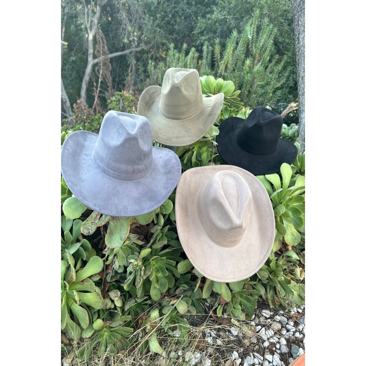 Bella Betty - Wholesale Cowboy Hat - Women's - Best seller Vegan Suede Cowboy hat stiff flat brim3