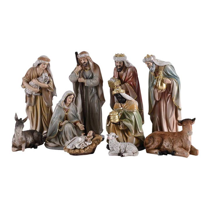 Cottage Garden - Wholesale Nativity Scene Decor - Nativity Family Wisemen Animal Shepherd
