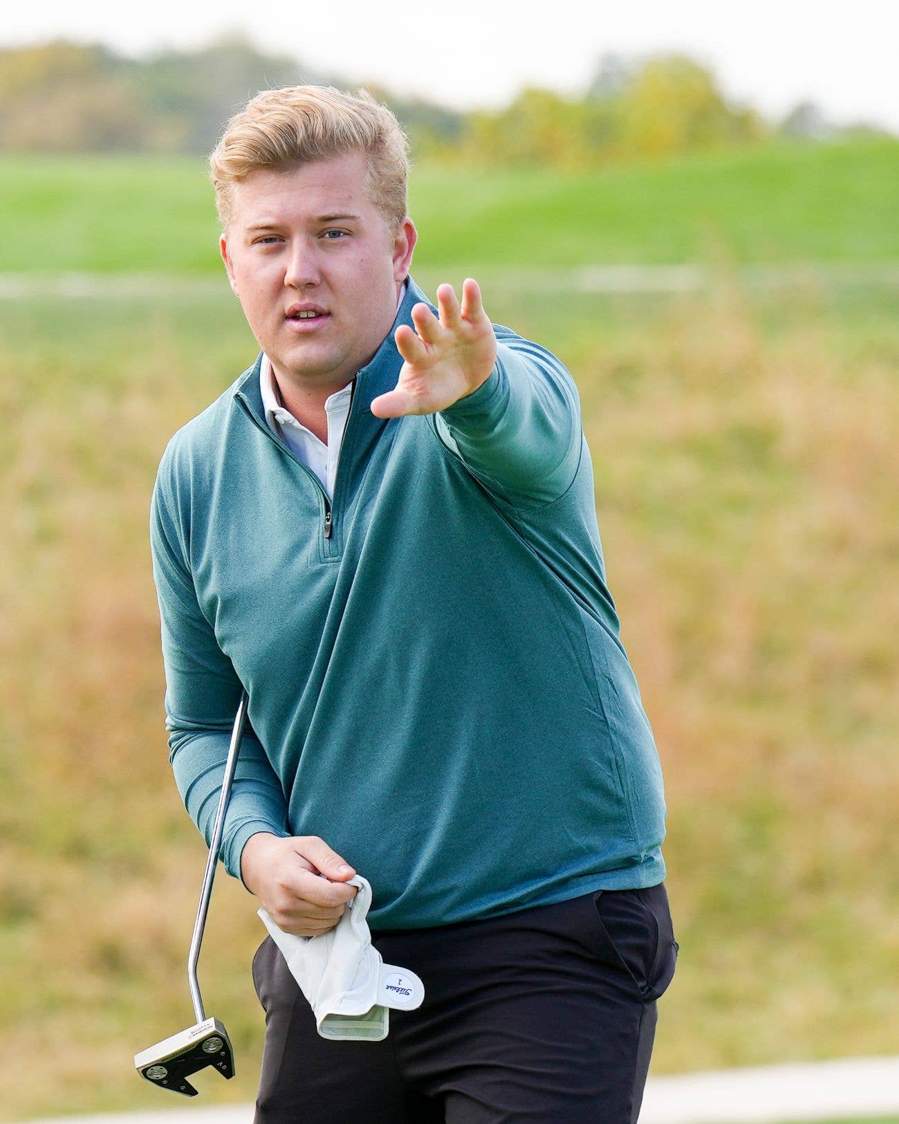 USA Palm – Polo - Homem por atacado – Fecho de 1/4 Mesclado8