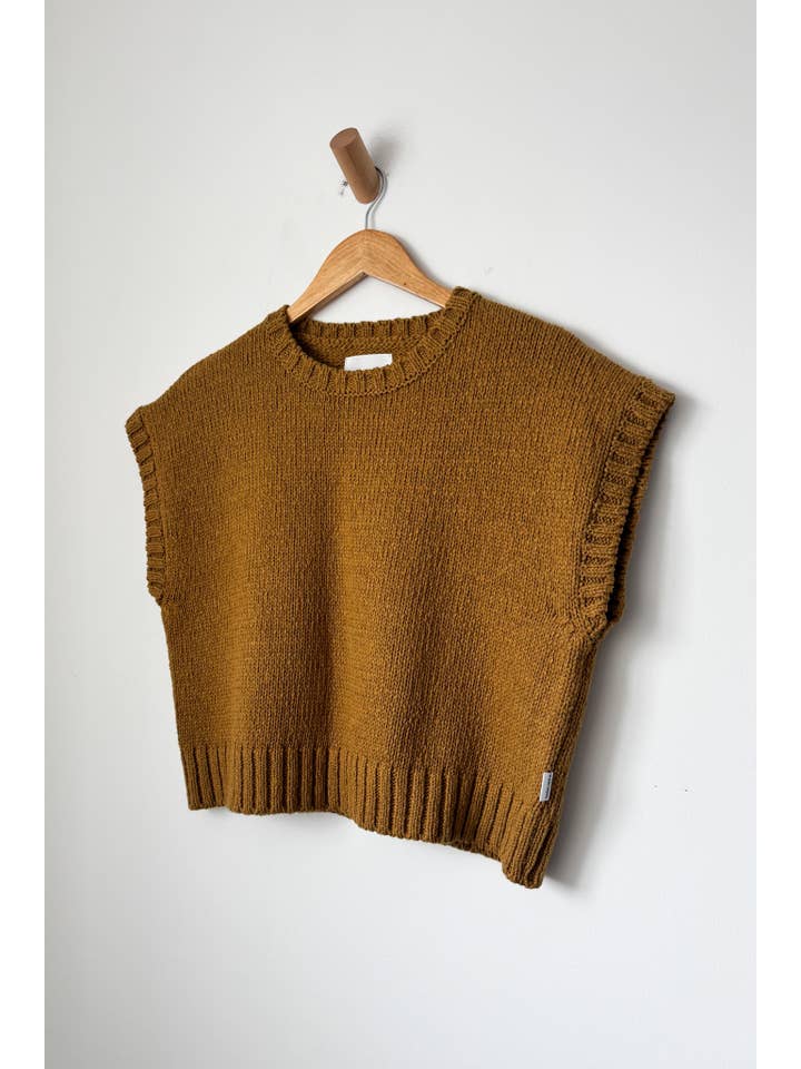 Le Bon Shoppe - Wholesale Sweater Vest - Women's - Pierre Cotton Sweater Top (2 XS/S - 2 M/L)