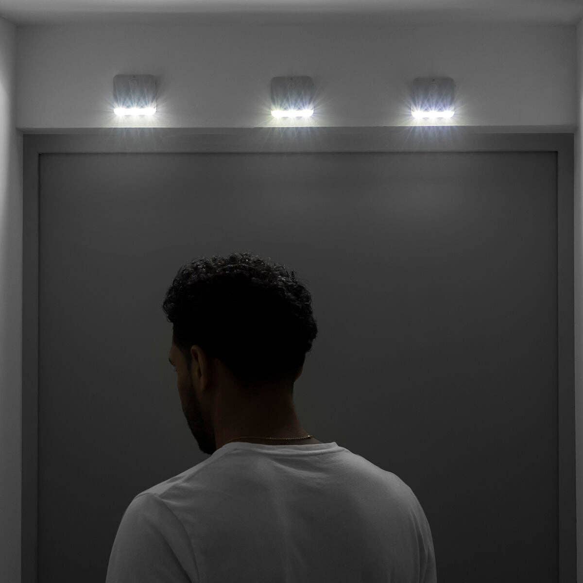 InnovaGoods - Vendita all'ingrosso Luci notturne - InnovaGoods Lumtoo Luci LED con Sensore di Movimento - 2 Pezzi5