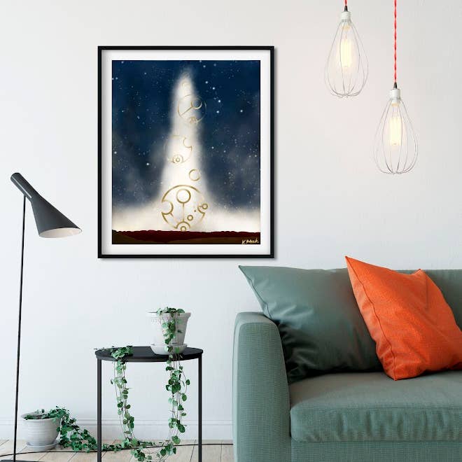 Regenerations: War Doctor Art Print for wholesale by Fandemonium Design