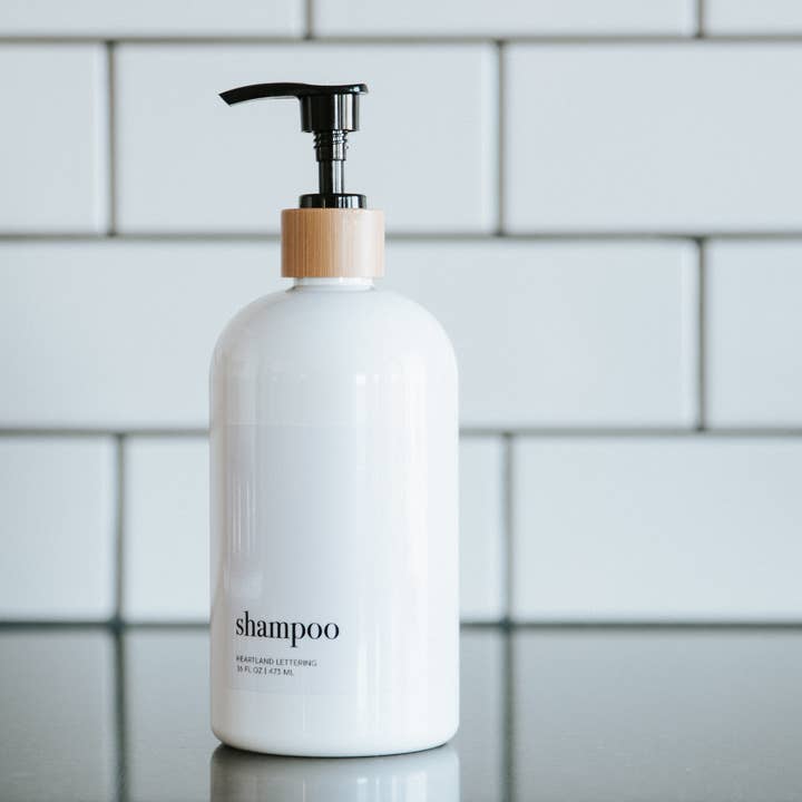 Joie Designs Co. | Refillable Bottles - Wholesale Soap Dispenser - Shampoo Bottles - Minimalist Decor - Bathroom Organization