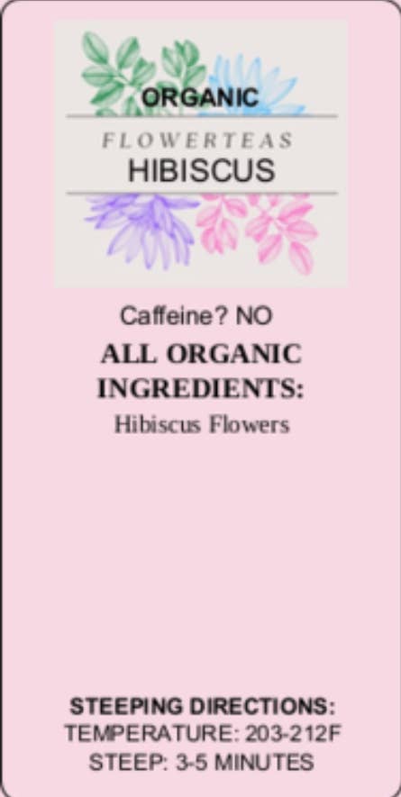 FlowerTeas – Engroshandel Løs te – Løsbladet te i løs vægt 1 lbs Kommerciel brygning Fødevareservice68