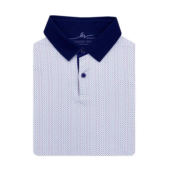 'Albatross' Junior Golfshirt mit zwei Knöpfen für den Großhandel von Boston Scott Golf Apparel