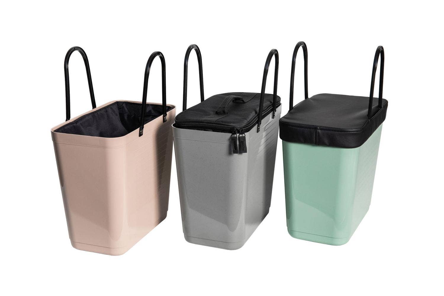 Port Style Enterprises Canada - Wholesale Grocery/Shopping Bag - HINZA Bag Cover Tall Black1