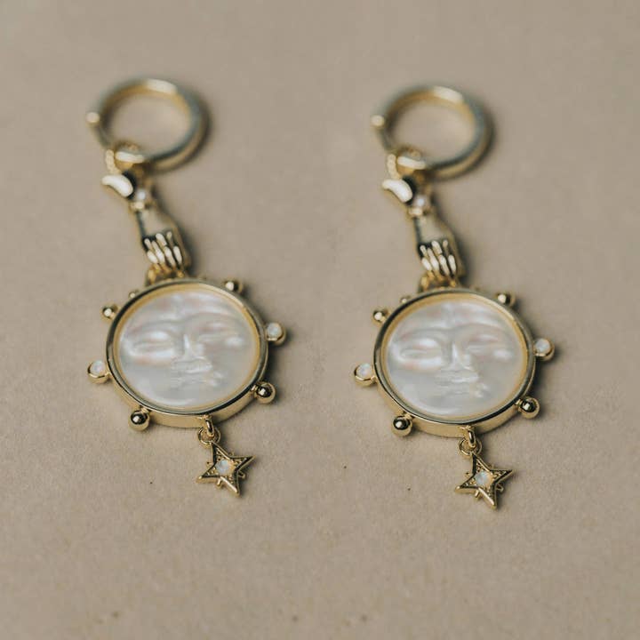 Spitfire Girl - Wholesale Huggie Earrings - Umbra Dangle Huggie Earrings1