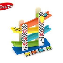 ACOOL TOY - Wholesale Wood Toy - Kids - AC6653 Ramp Race / AC6694 Roller Coaster (Double Ramp Race)