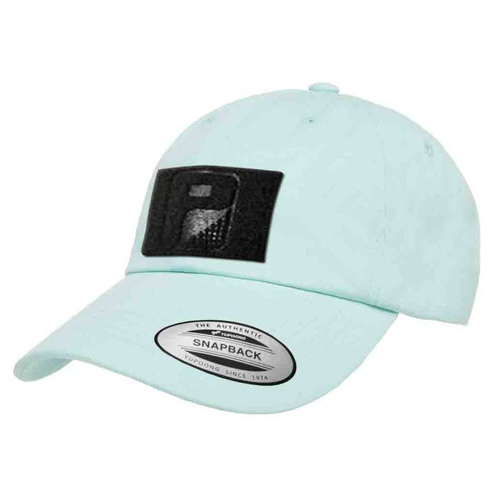 Curved Bill Adjustable Dad Hat by Pull Patch (Diamond Blue) for wholesale by Pull Patch