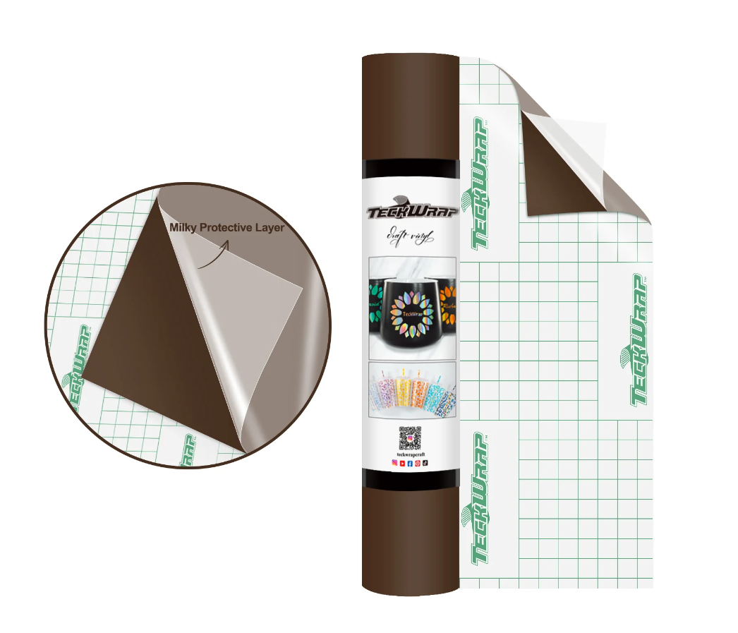 SKS Design Studio - Wholesale Craft Supplies - Teckwrap 001M Series Matte Craft Vinyl 12" x 5' roll28