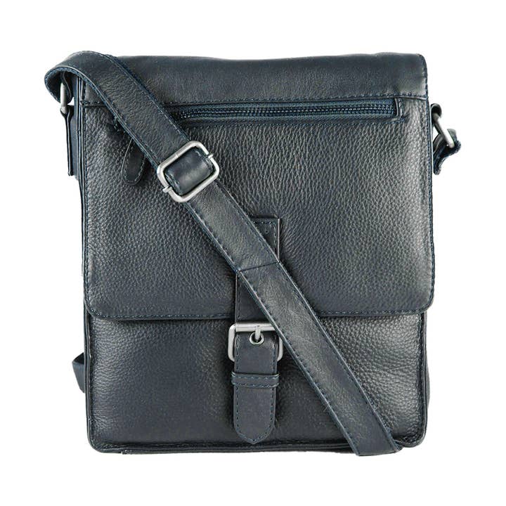 Zerimar Bolso Bandolera 100% Piel Medidas: 27x23x7 cm for wholesale by Zerimar 1942