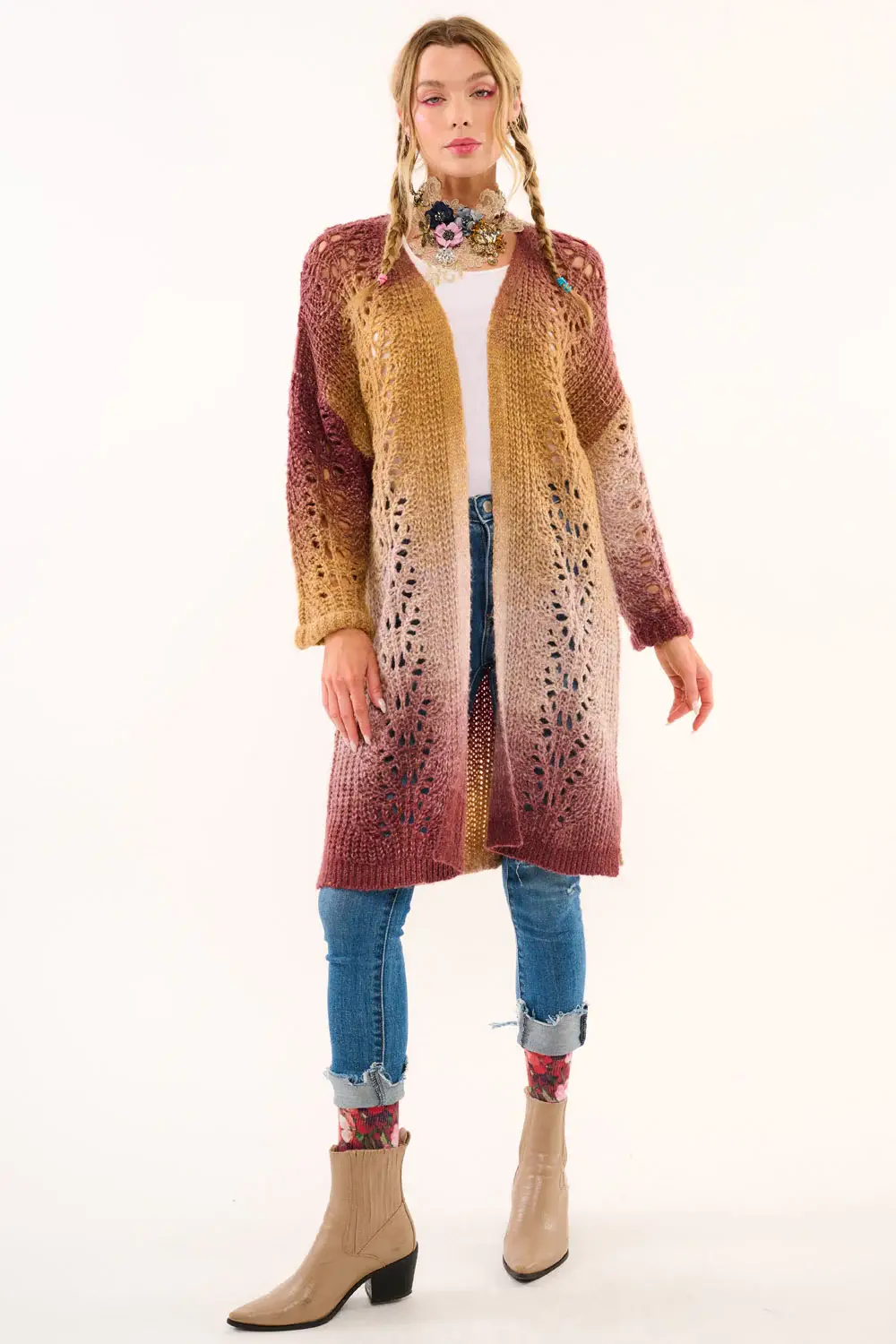 Vino Annata Cardigan Joanna in vendita all'ingrosso su Faire0