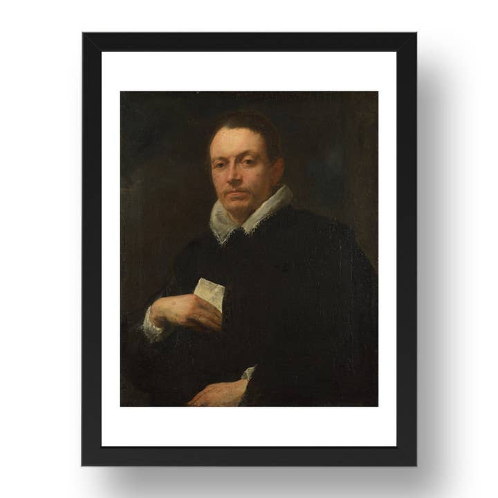 Anthony van Dyck: Portrait of Giovanni Battista Cattaneo, Poster in 17x13"(A3) Frame for wholesale by PERIOD PRINTS