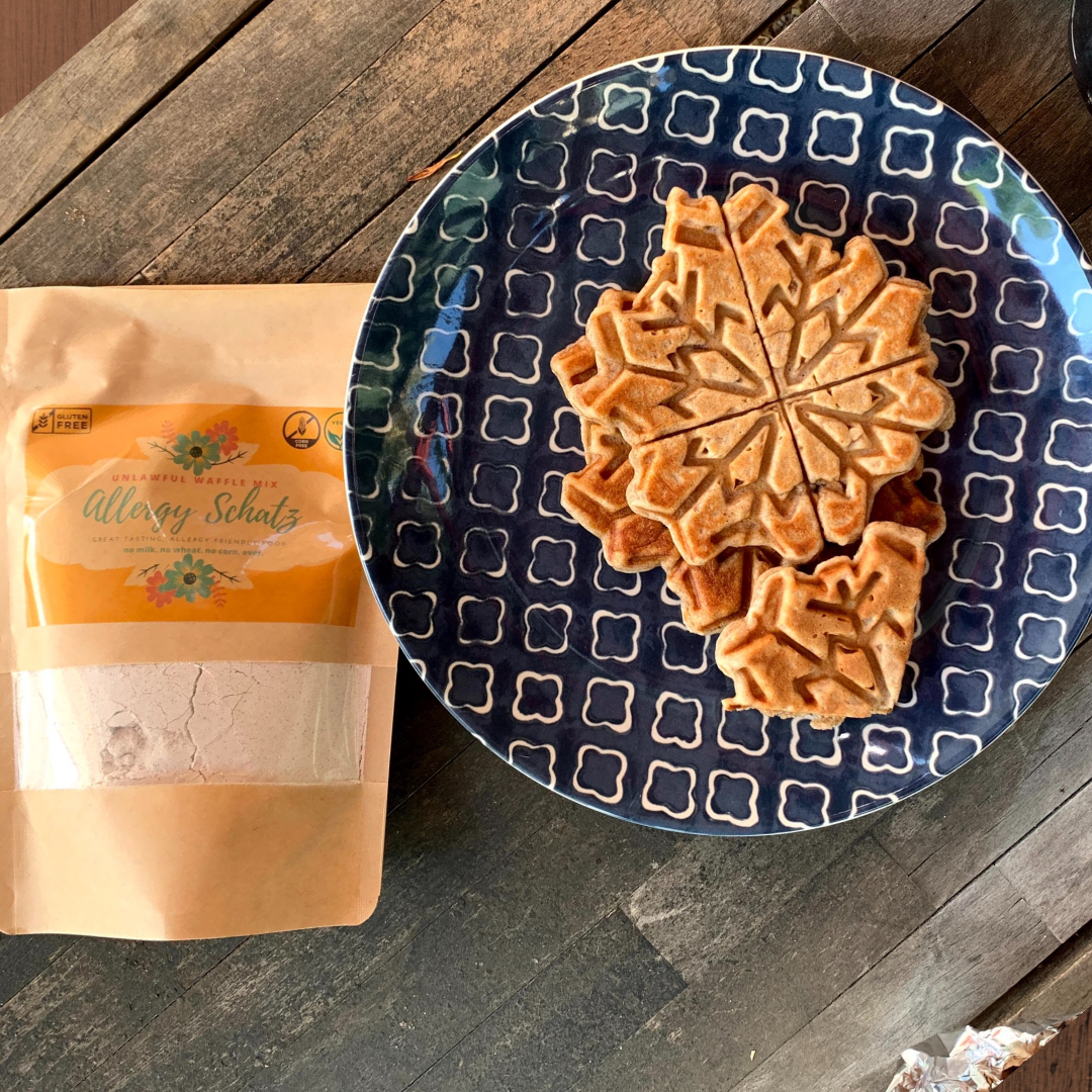 Allergy Schatz - Vendita all'ingrosso Preparato per pancake - Mix di waffle/pancake illegale vegano senza glutine6