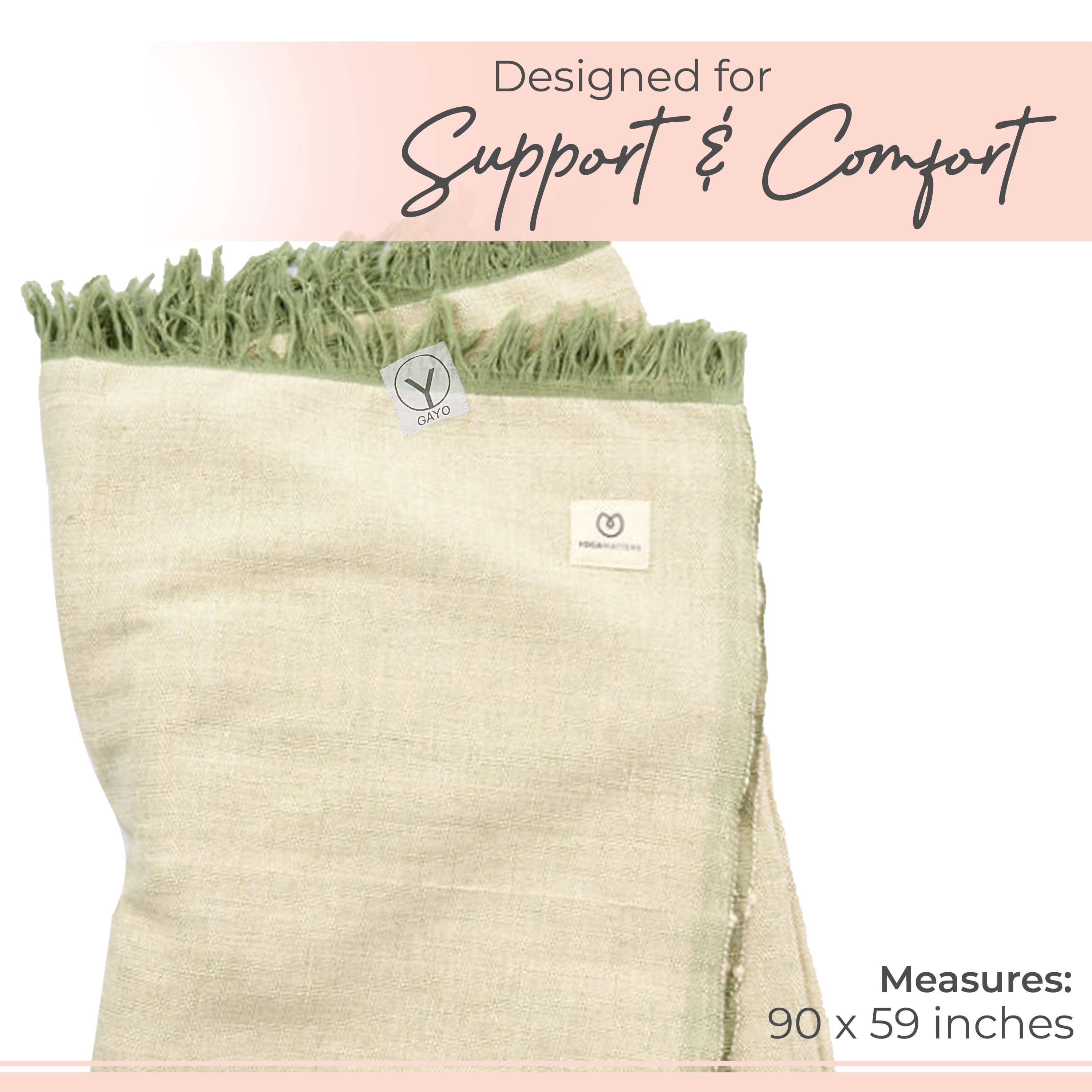 YO GAYO - Wholesale Yoga Blanket - Organic Cotton Yoga Blanket3