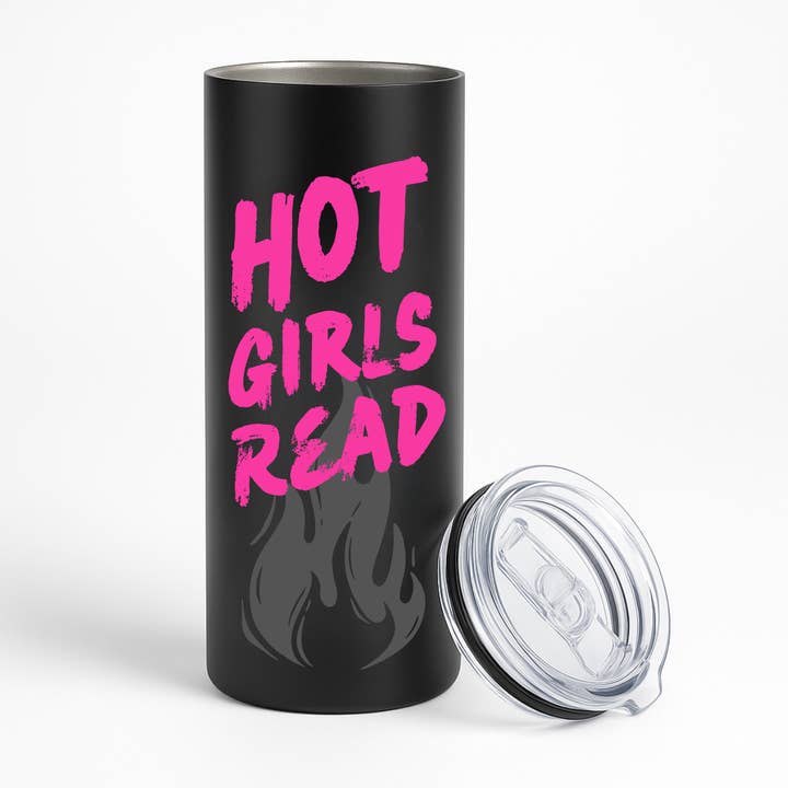 Little Smut Closet - Wholesale Insulated mug/tumbler - Hot Girls Read Tumbler3