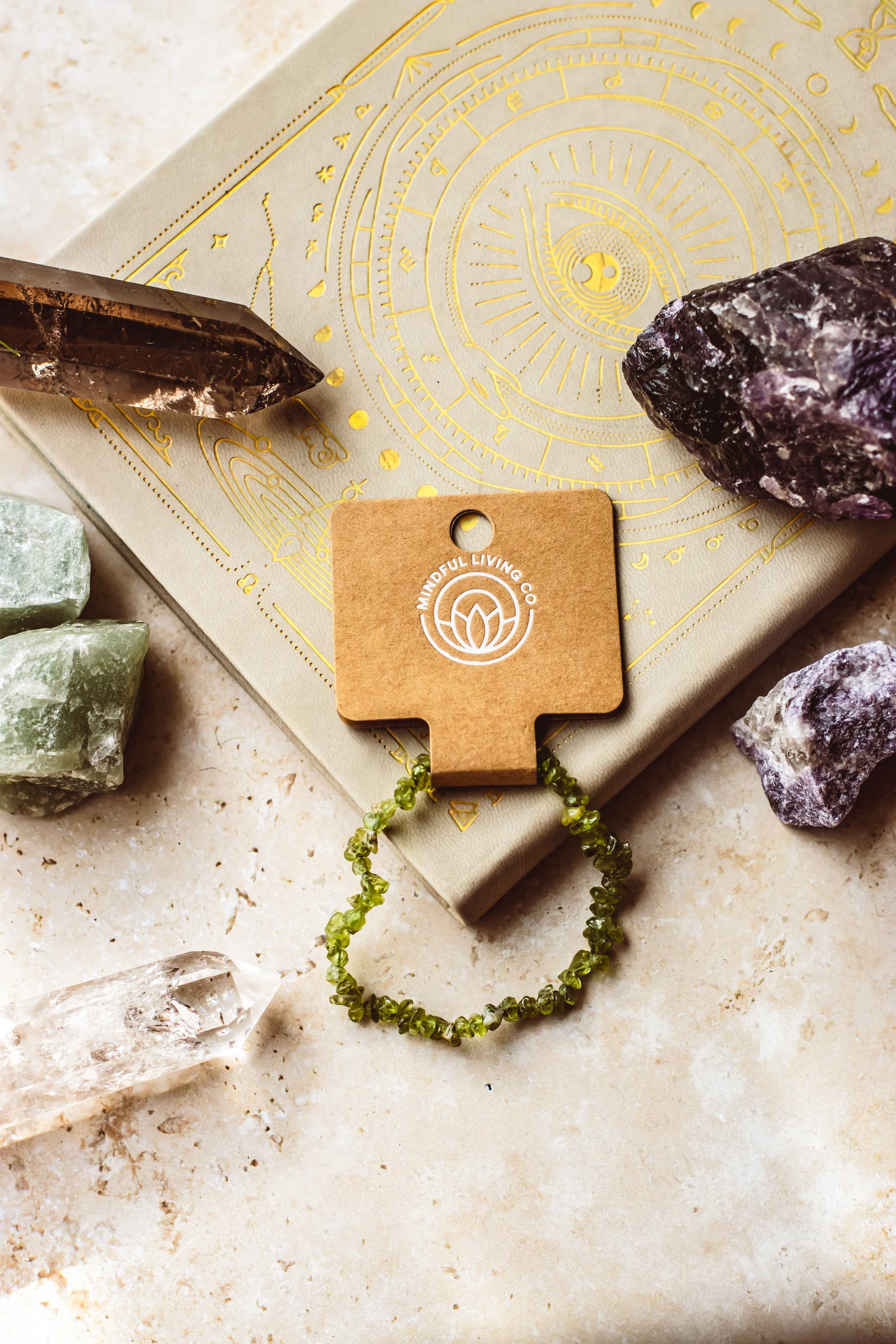 Mindful Living Co. – Großhandel Perlenarmband – Armband aus natürlichen Kristall-Edelstein-Chips | Kristallschmuck9