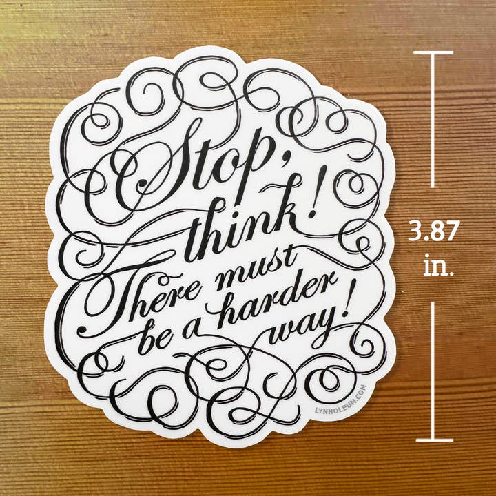 ADESIVO De Cotação Mais Harder Way por atacado de Lynn-oleum