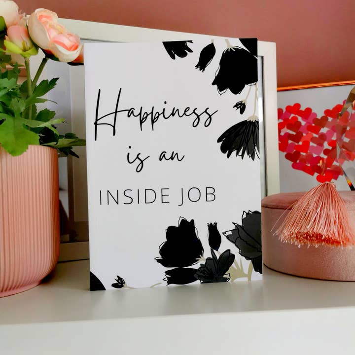 Nonna Diary - Wholesale Planner - "Happiness is an inside job" Health Planner