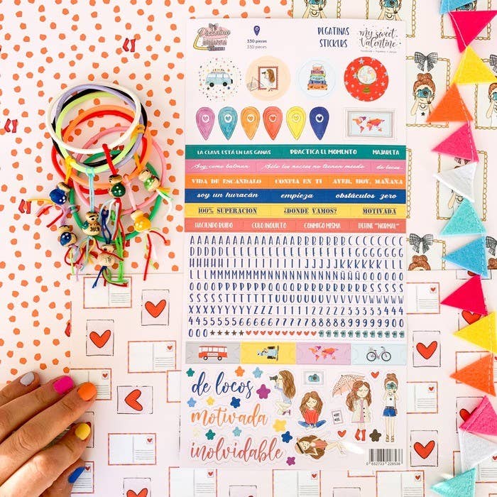 Piccolina Brava Restless ass stickers stickers for wholesale by My Sweet Valentine