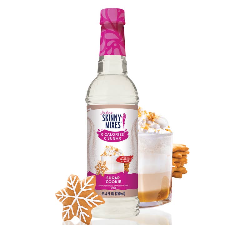 Sugar Free Sugar Cookie Syrup for wholesale by Jordan's Skinny Mixes