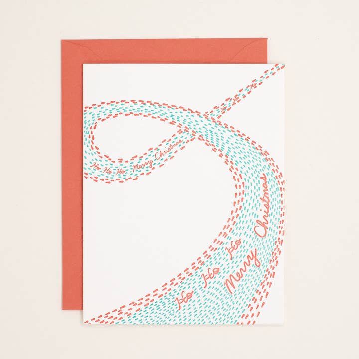 Coffret de cartes de Noël en forme de traîneau - Cartes de vœux pour la vente par Helen Edna