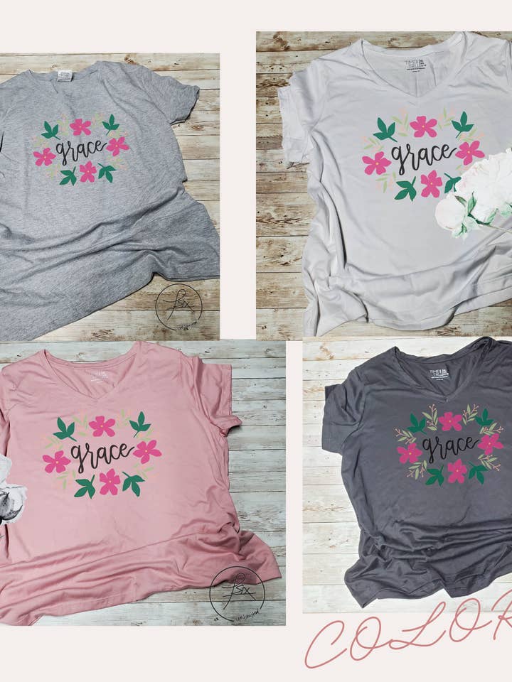 Grace Tee for wholesale by FSix Unlimited