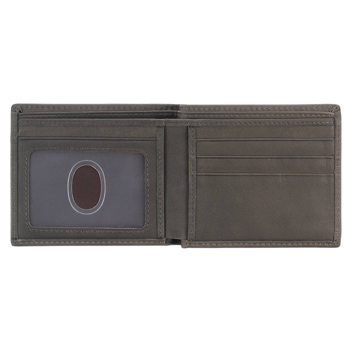 Christian Art Gifts - Wholesale Wallet - Men's - Wallet Leather Gray Salt of the Earth Badge2