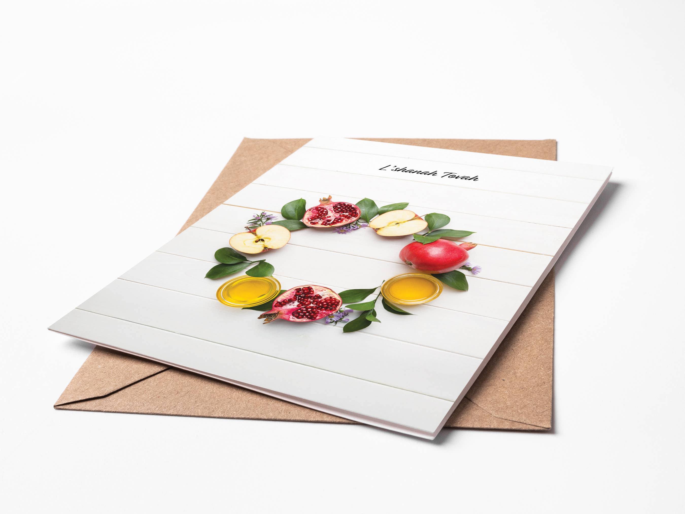 Oakwind Hollow – wholesale Rosh Hashanah-kort – Rosh Hashanah Krans Gratulationskort RH05 L'shanah Tovah3