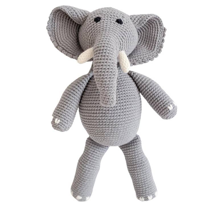 BEBEMOSS, LLC – wholesale Stuffed/plush toy – Kids & baby – Stuffed animal toy, elephant, organic cotton2