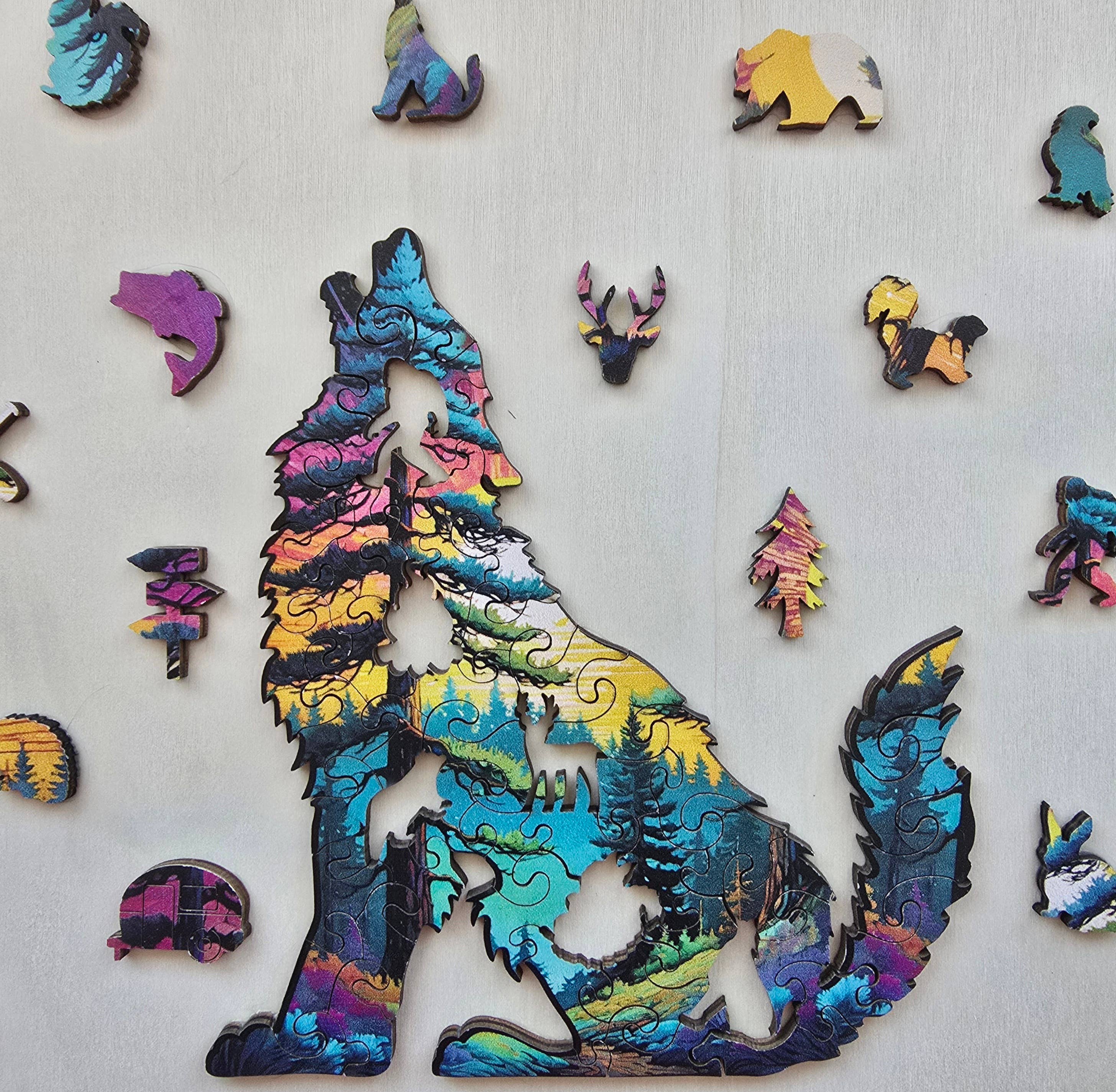 Art Factory LLC - Wholesale Puzzle - Kids - Wild Life wooden puzzle4