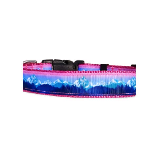 Rocky Mountain Hound - Wholesale Pet Collar - Dog - 1" Pink Mountain Dog Collar, Leash, or Martingale
