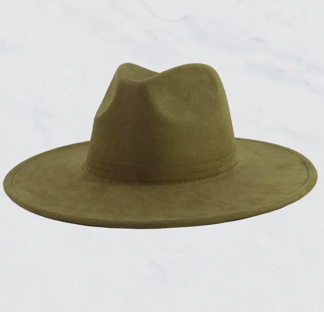 Kissin’ Kate Customs – Engroshandel Bucket hat - Dame – Vegansk Ruskind Bredskygget Hat | Fedoras | Hat Brænding | Rancher16