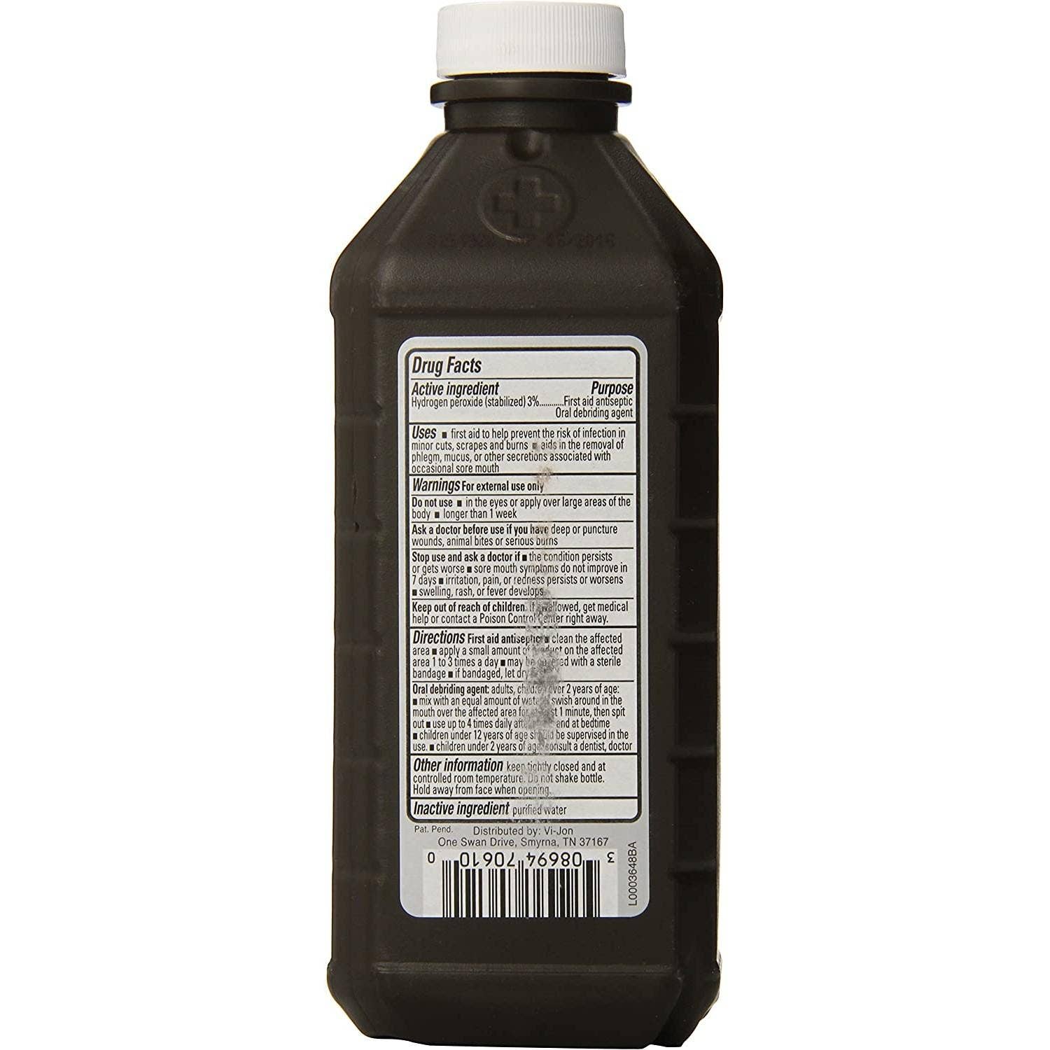 KT Supply – Engroshandel Hårserum – Brintoverilte Antiseptisk Opløsning 16 Oz1